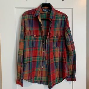 Western polo by Ralph Lauren flannel shirt